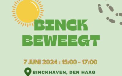 Kom 7 juni naar het evenement ‘Binck Beweegt’