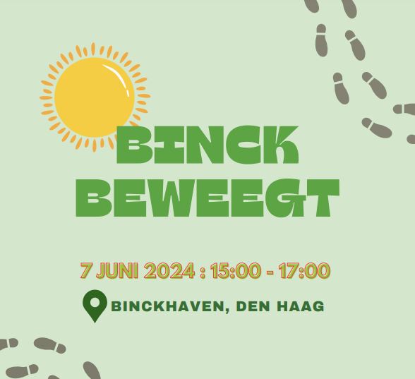 Kom 7 juni naar het evenement ‘Binck Beweegt’