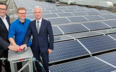 Fokker Terminal duurzamer met eigen zonnecentrale