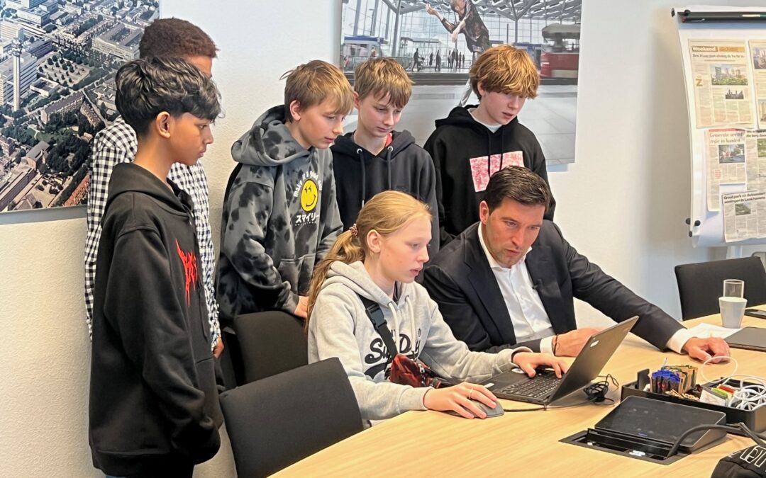 Jongerenparticipatie Binckhorst met Minecraft