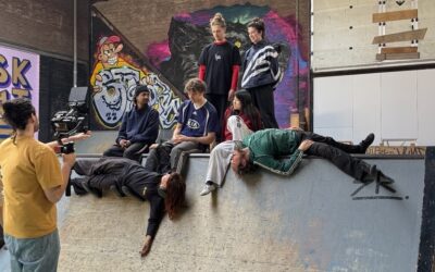 The Big 30 van Collectief MAMM in de Binckhorst bij Skatepark Sweatshop