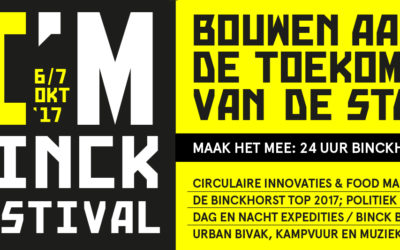 I’M BINCK Festival op 6 oktober 2017